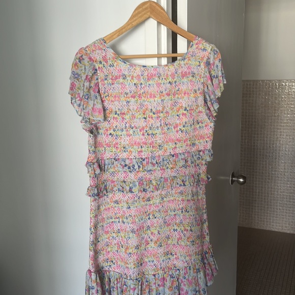 Floral mini dress - Picture 7 of 8